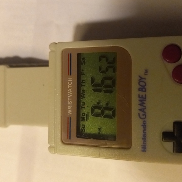 Nintendo Game Boy Video Game Wrist Watch Gray - Picture 3 of 7